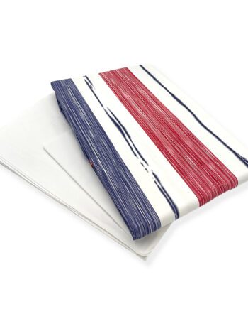 set copripiumino singolo libeccio rosso blu