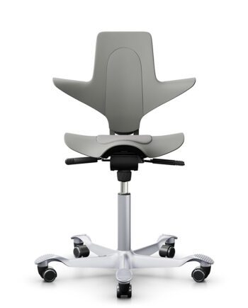 Sedia ergonomica HÅG Capisco Puls 8010 base silver, struttura clay