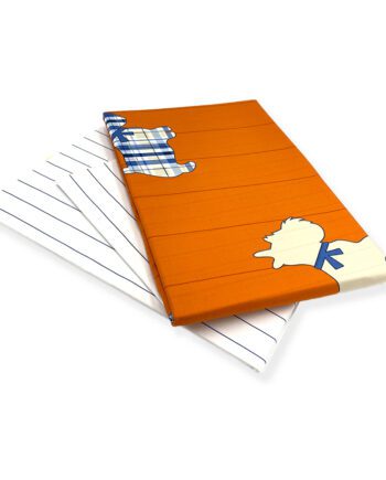 Set copripiumino singolo Doggy arancio