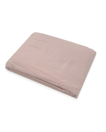 Copripiumino singolo in cotone Stonewash rosa