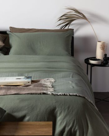 Completo letto in cotone Aria Feelum
