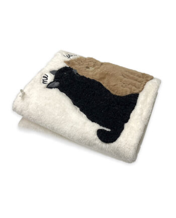 Plaid Maryplaid Gattini Panna in pile