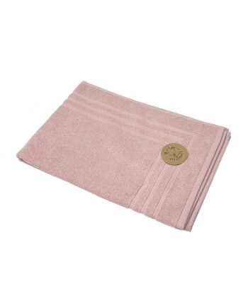 Tappetino bagno in Spugna Rosa