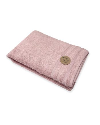 Telo doccia in Spugna Rosa
