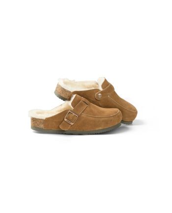 Pantofole Donna Elvas colore Beige