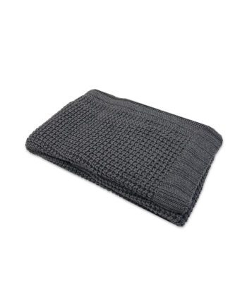 Plaid Sabine Grigio Scuro Mastro Raphael