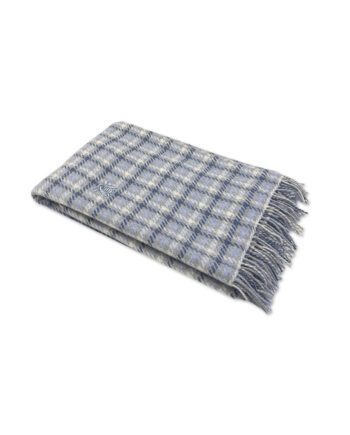Plaid Amir Tartan Azzurro Mastro Raphael