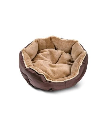 Letto Per Cani in Pelle d'Agnello