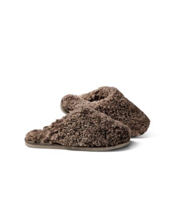 Pantofola Unisex Trendy Teddy Marrone