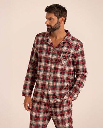 Pigiama Maryplaid Winter Uomo