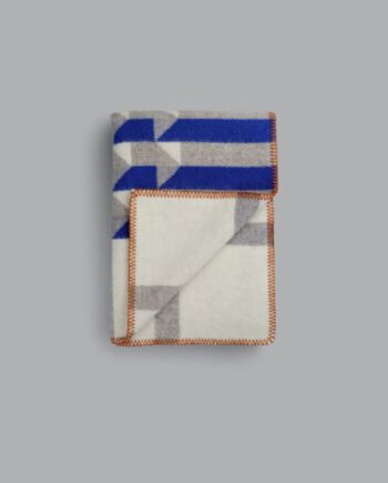 Plaid Tweed Kvam Blue Roros
