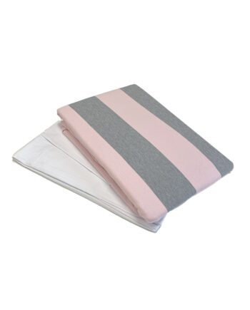 Set copripiumino singolo Brooklyn Rosa Flou