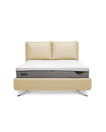 Letto in ecopelle TEMPUR® DUE