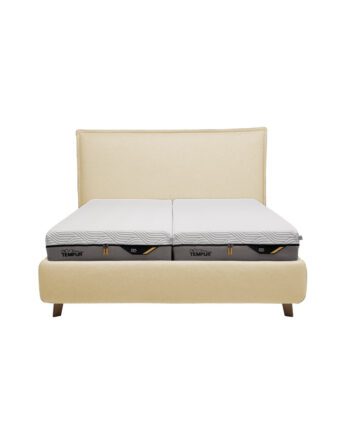 Letto in ecopelle TEMPUR® TRE