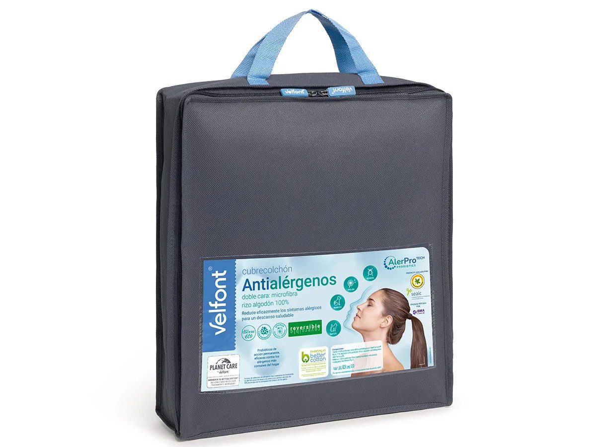 Coprimaterasso imbottito Velfont AlerPro Tech